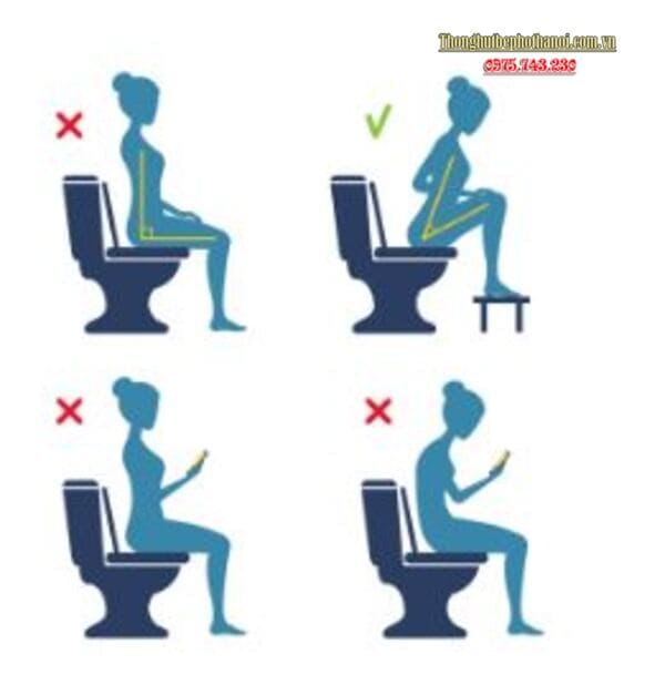 Thói quen sai lầm khi ngồi bồn cầu nhiều người mắc phải