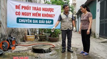 Bể phốt trào ngược có nguy hiểm không? Chuyên gia giải đáp