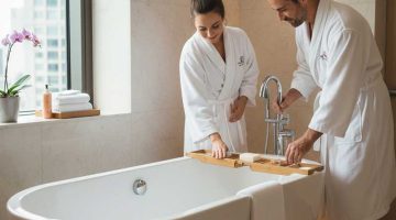 Cách sử dụng bồn tắm trong khách sạn an toàn và hiệu quả