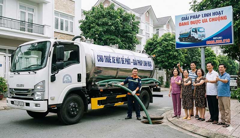 Cho thuê xe hút bể phốt – Giải pháp linh hoạt đang được ưa chuộng