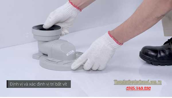 Quy trình lắp đặt bồn cầu Inax chuẩn kỹ thuật1