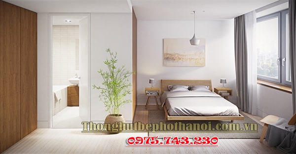 Có nên xây nhà vệ sinh trong phòng ngủ không?