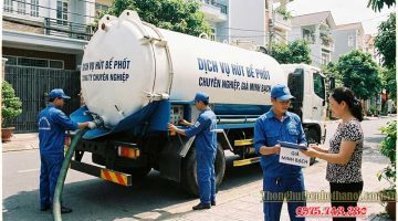 Dịch vụ hút bể phốt Công Ty chuyên nghiệp, giá minh bạch