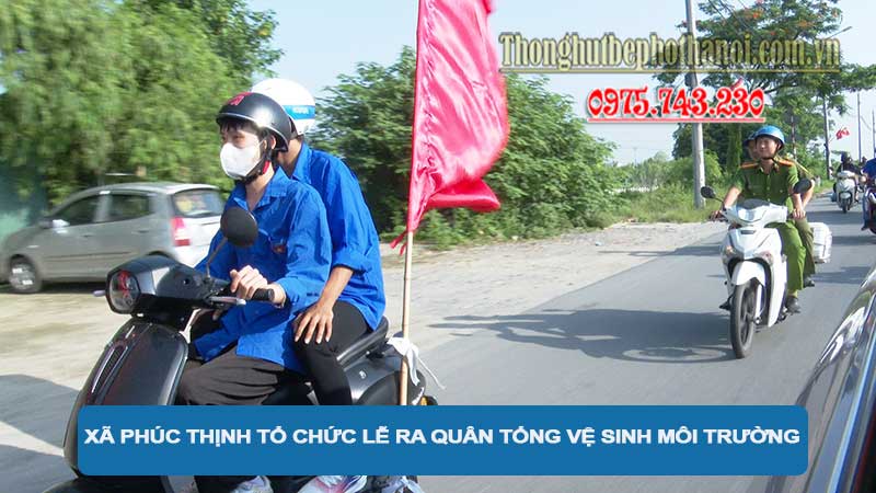 Quy trình hút bể phốt tại xã Phúc Thịnh an toàn, hiệu quả