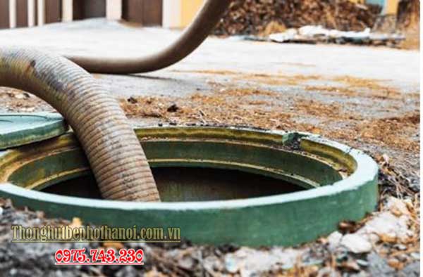 Các phương pháp hút bể phốt hiện đại tại Nội Bài