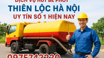Công Ty TNHH Thông Hút Bể Phốt Hà Nội 1 - Dịch vụ hút bể phốt xã Thiên Lộc chuyên nghiệp