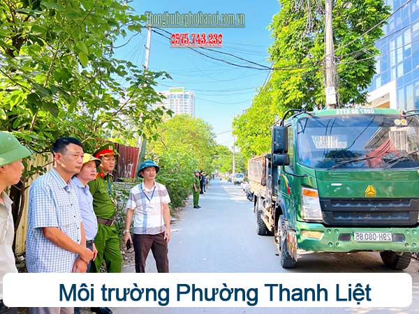 Thực trạng dịch vụ hút bể phốt tại Phường Thanh Liệt