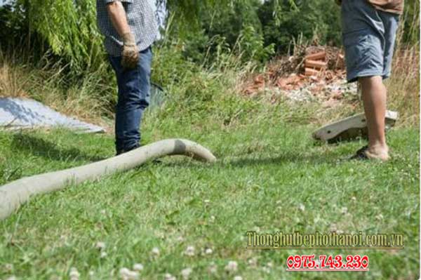 Phương pháp hút bể phốt tại Phường Yên Nghĩa chuyên nghiệp nhất hiện nay