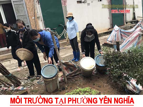 Nhu cầu hút bể phốt thực tế tại Phường Yên Nghĩa