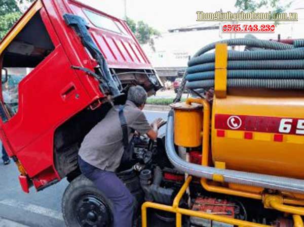 Quy trình dịch vụ hút bể phốt chuyên nghiệp tại Tam Hưng