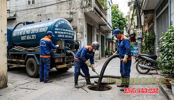 Mã ngành hút bể phốt là gì?