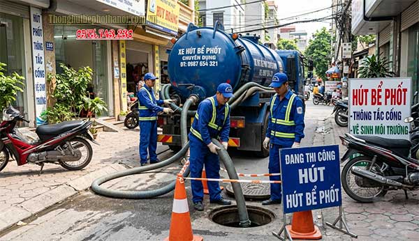 Thủ tục mở công ty hút bể phốt chi tiết từ A đến Z