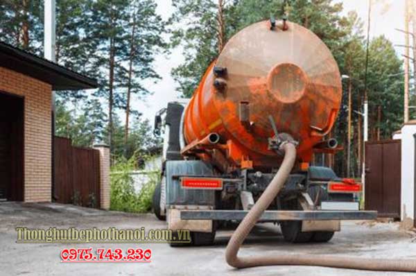 Bí quyết tránh các lỗi khi hút bể phốt tại nhà