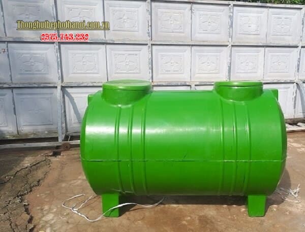 1. Bể phốt nhựa Composite – Nhẹ, bền và dễ thi công