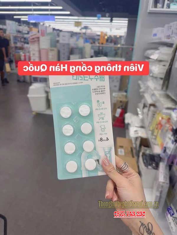 Viên thông tắc bồn cầu hiệu quả trong những trường hợp nào?