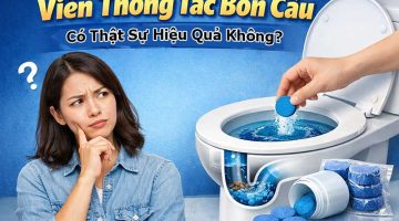 Viên Thông Tắc Bồn Cầu Có Thật Sự Hiệu Quả Không?